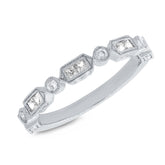 0.56ct 14k White Gold Diamond Lady's Ring