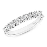 0.25ct 14k White Gold Diamond Lady's Band