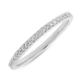 0.14ct 14k White Gold Diamond Lady's Band