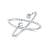 0.12ct 14k White Gold Diamond Semi Mount Lady's Ring