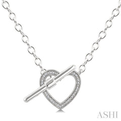 .10CTRDDM HEART TOGGLE NK SL-S*
