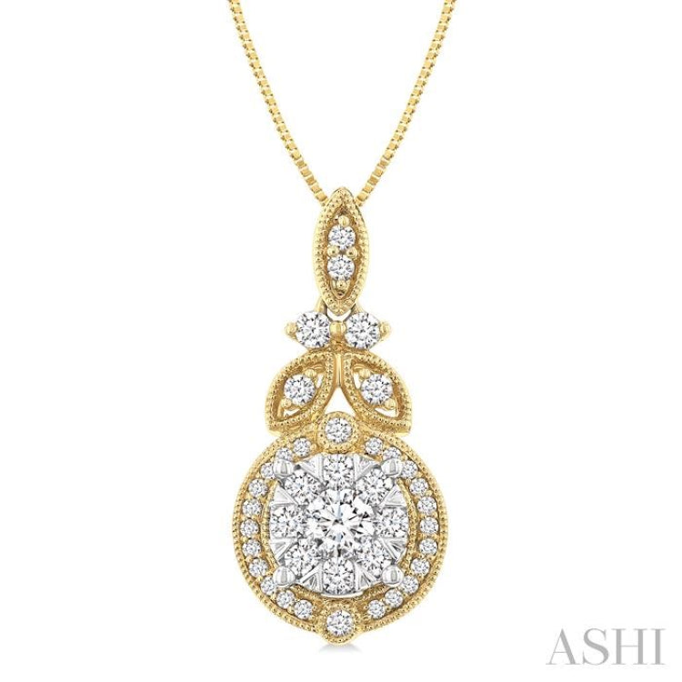 .55CTRDDM 'LOVEB' PD YW 14K-G+CH