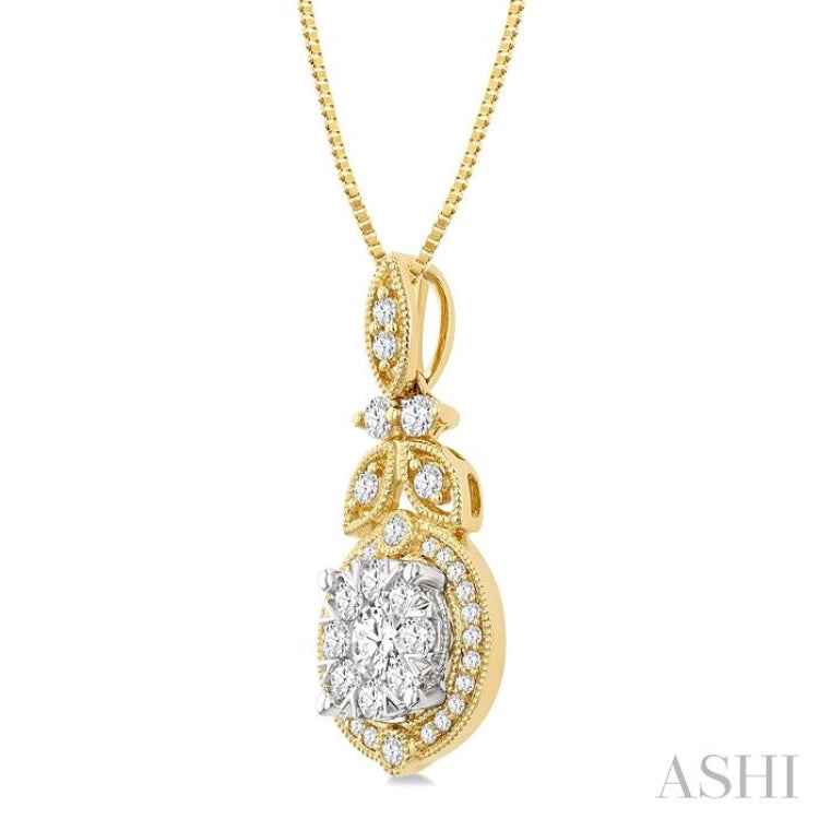 .55CTRDDM 'LOVEB' PD YW 14K-G+CH
