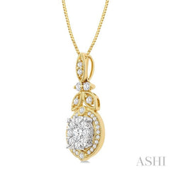 .55CTRDDM 'LOVEB' PD YW 14K-G+CH
