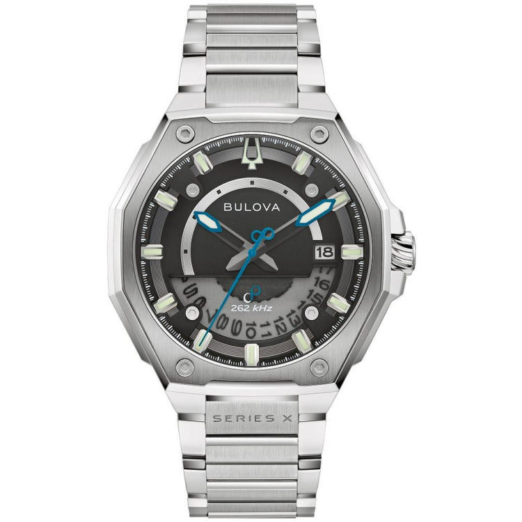 Bulova Stainless Steel Luxury Mens Watch