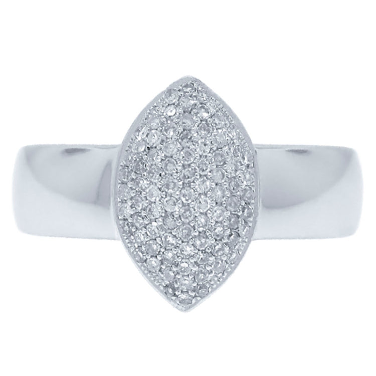 0.28ct 14k White Gold Diamond Lady's Ring