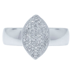 0.28ct 14k White Gold Diamond Lady's Ring