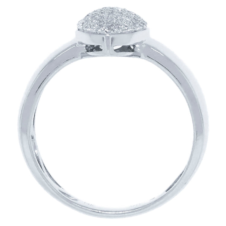 0.28ct 14k White Gold Diamond Lady's Ring