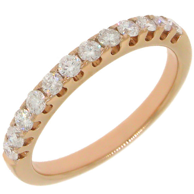 0.50ct 14k Rose Gold Diamond Lady's Band