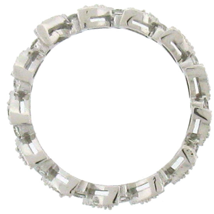 0.44ct 14k White Gold Diamond Eternity Band