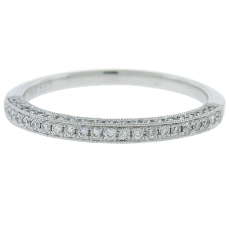 0.30ct 14k White Gold Diamond Lady's Band