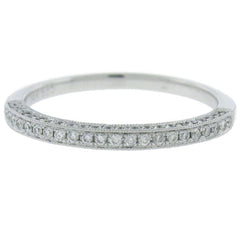 0.30ct 14k White Gold Diamond Lady's Band