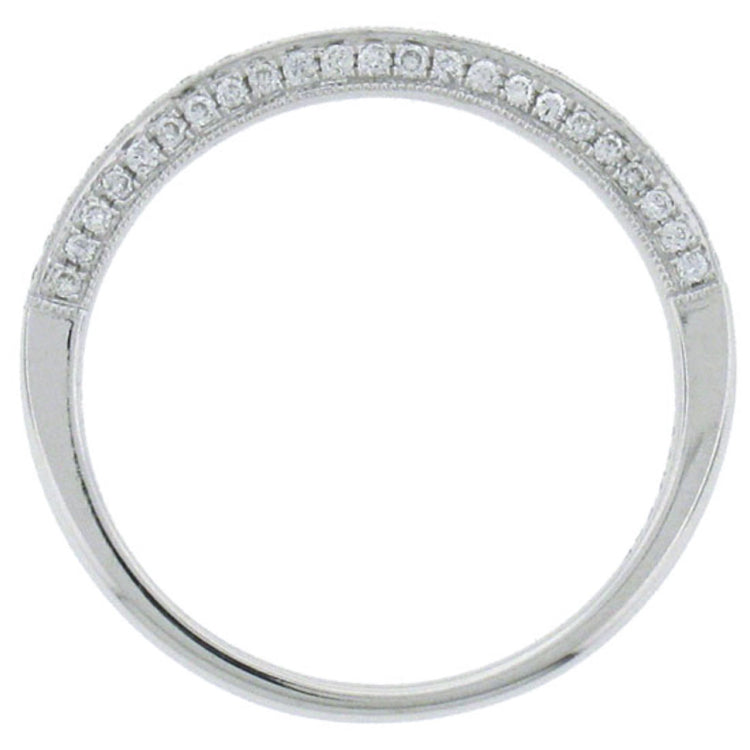 0.30ct 14k White Gold Diamond Lady's Band