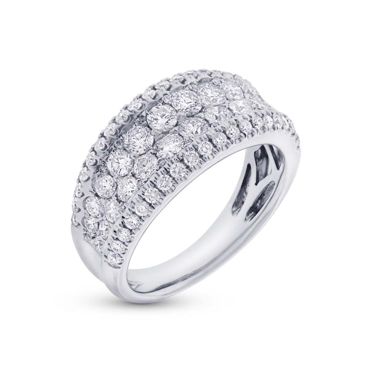 1.56ct 14k White Gold Diamond Lady's Ring