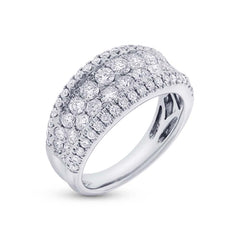 1.56ct 14k White Gold Diamond Lady's Ring