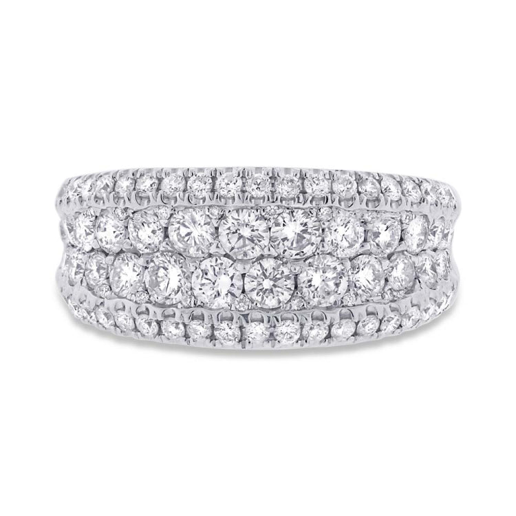 1.56ct 14k White Gold Diamond Lady's Ring