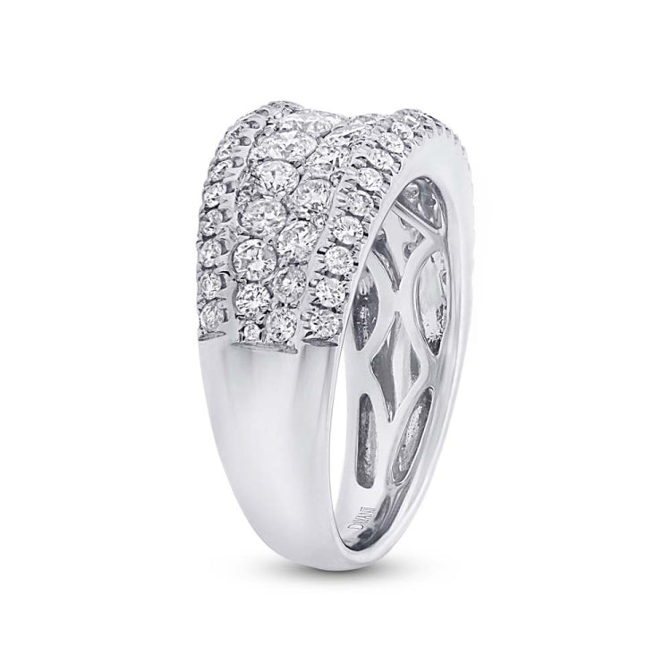 1.56ct 14k White Gold Diamond Lady's Ring