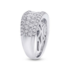 1.56ct 14k White Gold Diamond Lady's Ring