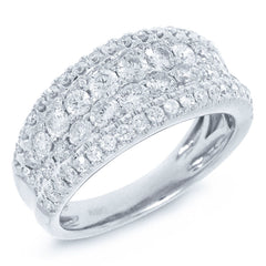 1.56ct 14k White Gold Diamond Lady's Ring