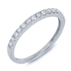 0.30ct 14k White Gold Diamond Lady's Band