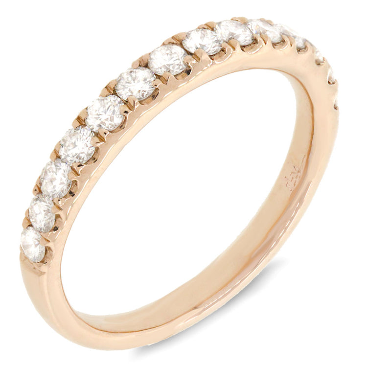 0.54ct 14k Yellow Gold Diamond Lady's Band