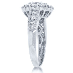 1.75ct 14k White Gold Diamond Lady's Ring