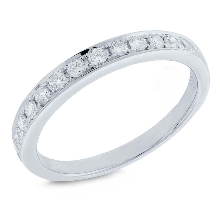 0.36ct 14k White Gold Diamond Lady's Band