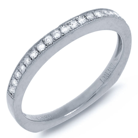 0.20ct 14k White Gold Diamond Lady's Band