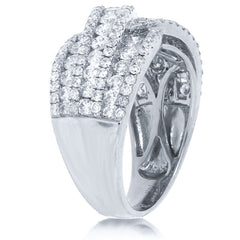 1.90ct 14k White Gold Diamond Lady's Ring