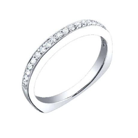 0.20ct 18k White Gold Diamond Lady's Band