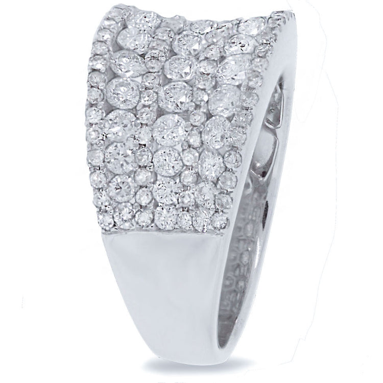 1.99ct 14k White Gold Diamond Lady's Ring