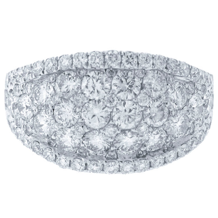 2.39ct 14k White Gold Diamond Lady's Ring