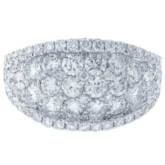 2.39ct 14k White Gold Diamond Lady's Ring