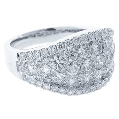 2.39ct 14k White Gold Diamond Lady's Ring
