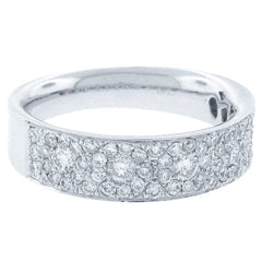 0.80ct 14k White Gold Diamond Lady's Band