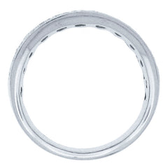0.80ct 14k White Gold Diamond Lady's Band