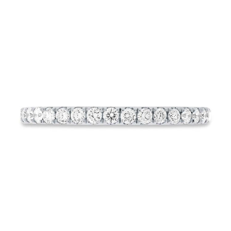 0.43ct 14k White Gold Diamond Lady's Band