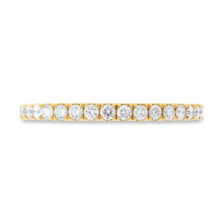 0.43ct 14k Yellow Gold Diamond Lady's Band