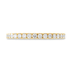 0.43ct 14k Yellow Gold Diamond Lady's Band