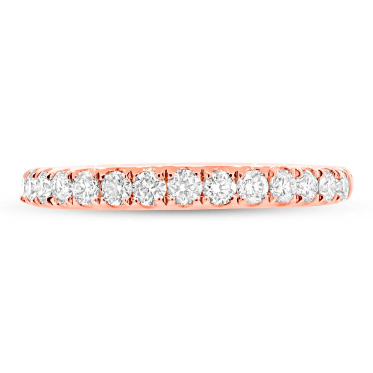 0.54ct 14k Rose Gold Diamond Lady's Band