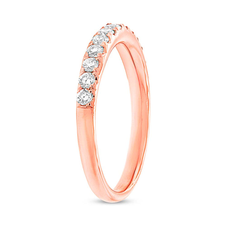0.54ct 14k Rose Gold Diamond Lady's Band