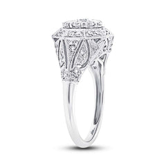 0.99ct 14k White Gold Diamond Lady's Ring