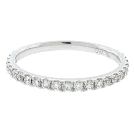 0.40ct 18k White Gold Diamond Lady's Band