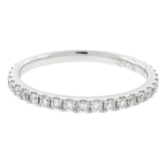 0.40ct 18k White Gold Diamond Lady's Band