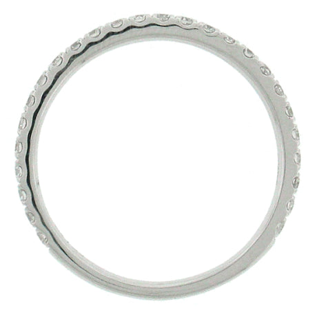 0.40ct 18k White Gold Diamond Lady's Band