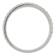 0.40ct 18k White Gold Diamond Lady's Band