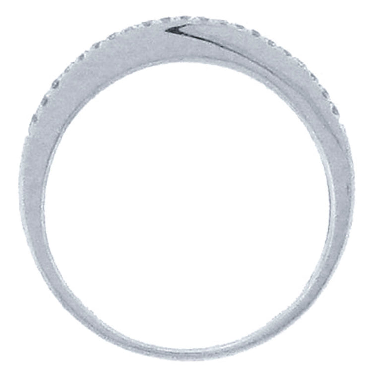 0.60ct 14k White Gold Diamond Lady's Band
