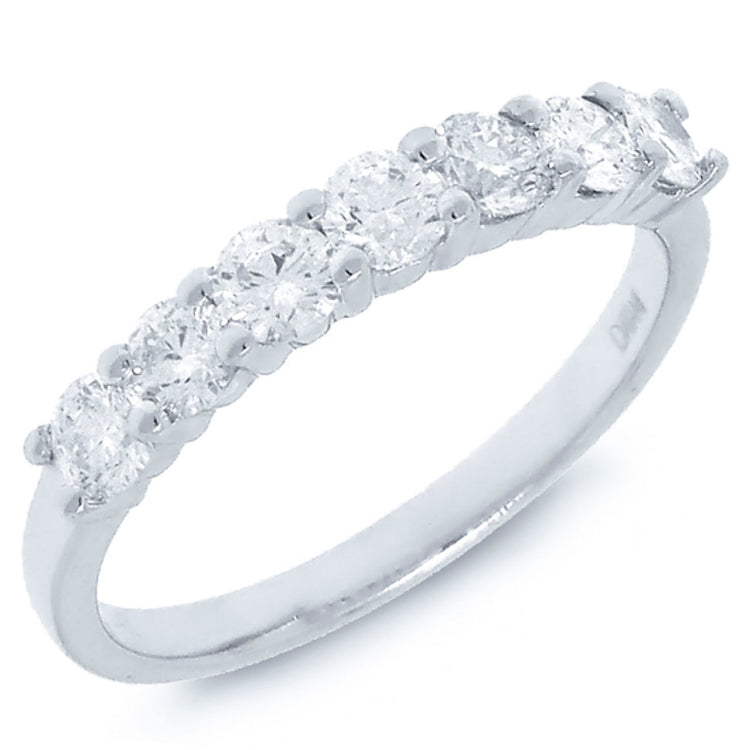 0.77ct 14k White Gold Diamond Lady's Ring