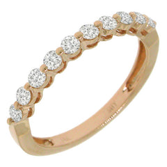 0.47ct 14k Rose Gold Diamond Lady's Band