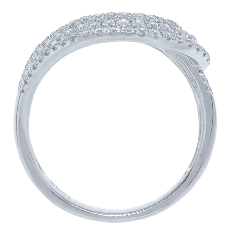 0.73ct 14k White Gold Diamond Lady's Ring